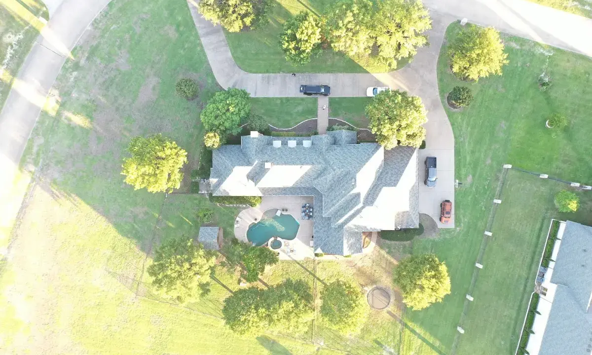 New shingle roof installation on a home in Raymond